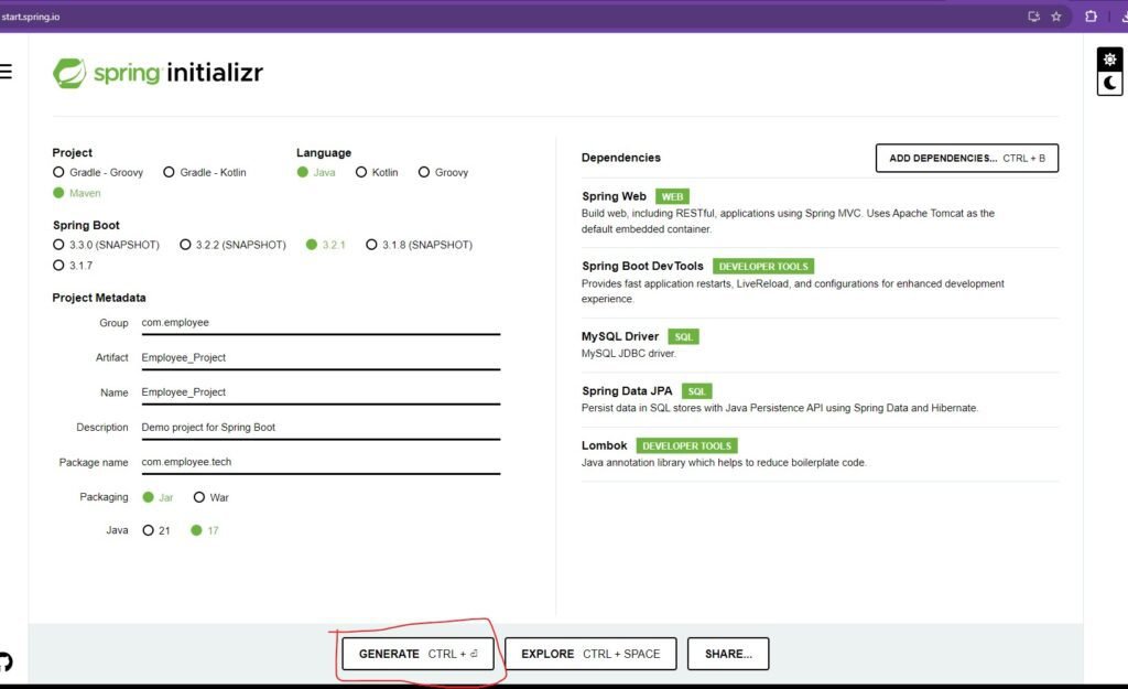 Spring Boot REST API CRUD Example With MySQL Database